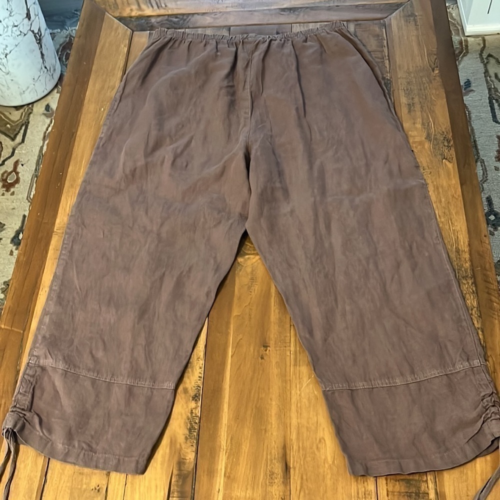 Click linen capris - Picture 2 of 8